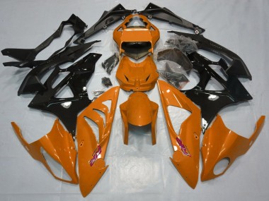 Lojas Carenagens Moto BMW S1000RR 2015-2016 - Laranja Preto Brilhante