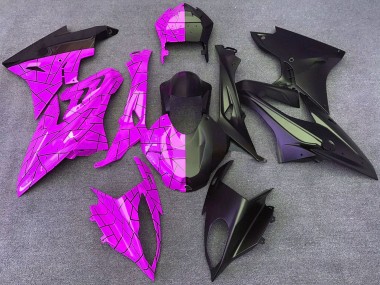 Lojas Carenagens Moto BMW S1000RR 2015-2016 - Rosa Preto Fosco Divisão