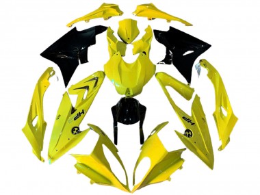 Lojas Carenagens Moto BMW S1000RR 2009-2014 - Amarelo Preto Brilhante HP
