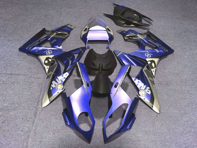 Lojas Carenagens Moto BMW S1000RR 2017-2018 - Prata Azul Preto