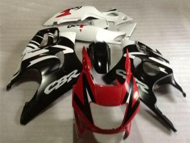 Lojas Carenagens Moto Honda CBR600 F3 1995-1996 - Branco Vermelho Preto Brilhante