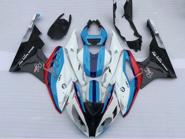 Lojas Carenagens Moto BMW S1000RR 2009-2014 - Branco Vermelho Azul Claro Preto Brilhante OEM Estilo