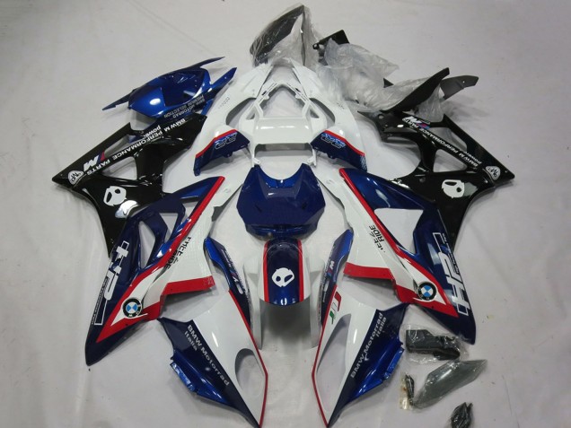 Lojas Carenagens Moto BMW S1000RR 2009-2014 - Branco Vermelho Azul Preto HP