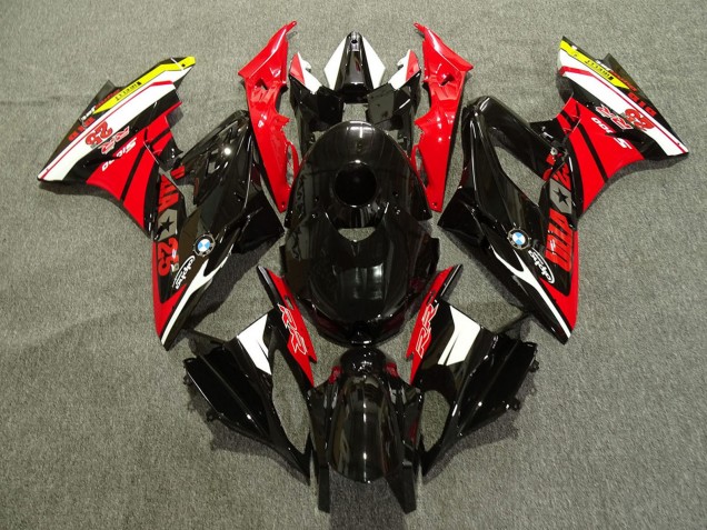 Lojas Carenagens Moto BMW S1000RR 2015-2016 - Branco Vermelho Amarelo Preto Brilhante