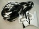 Lojas Carenagens Moto Honda CBR600 F3 1995-1996 - Branco Preto Brilhante