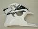 Lojas Carenagens Moto Honda CBR600 F3 1995-1996 - Branco Preto Brilhante
