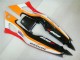 Lojas Carenagem Moto Honda CBR600 F3 1995-1996 - Laranja Branco Vermelho Preto Brilhante Repsol