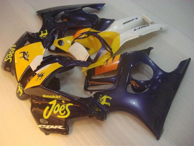 Lojas Carenagens Moto Honda CBR600 F3 1995-1996 - Azul Amarelo Joes