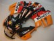 Lojas Carenagens Moto Honda CBR600 F3 1995-1996 - Laranja Branco Vermelho Preto Brilhante Repsol