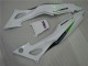 Lojas Carenagens Moto Honda CBR600 F3 1995-1996 - Branco Prata Verde Hannspree