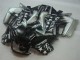 Lojas Carenagens Moto Honda CBR600 F3 1995-1996 - Prata Preto Brilhante SevenStars