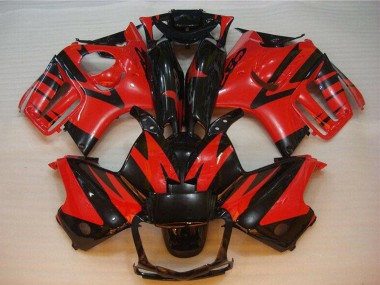 Lojas Carenagem Moto Honda CBR600 F3 1995-1996 - Vermelho Preto Brilhante