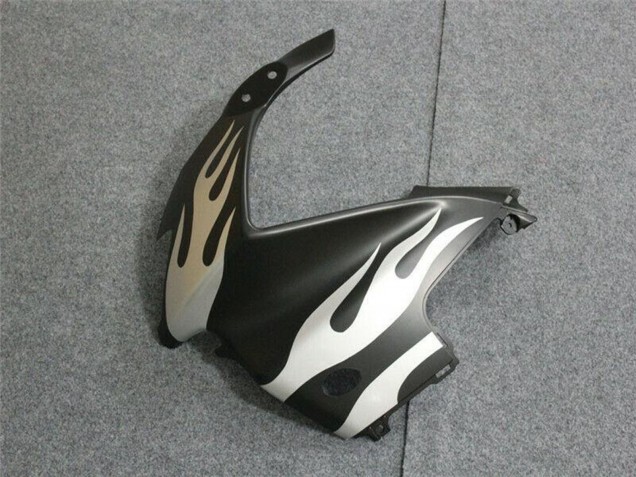 Lojas Carenagens Moto Honda CBR600 F3 1995-1996 - Branco Preto Fosco Chama
