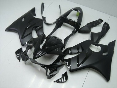 Lojas Carenagens Moto Honda CBR600 F4i 2001-2003 - Preto Brilhante Preto Fosco
