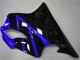 Lojas Carenagem Moto Honda CBR600 F4i 2001-2003 - Azul Preto Brilhante