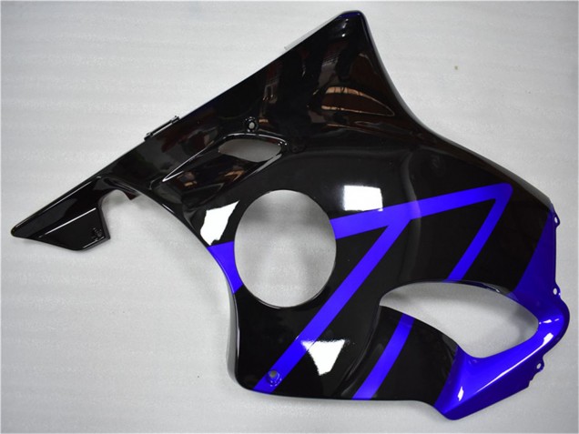 Lojas Carenagem Moto Honda CBR600 F4i 2001-2003 - Azul Preto Brilhante
