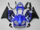 Lojas Carenagem Moto Honda CBR600 F4i 2001-2003 - Azul Preto Brilhante