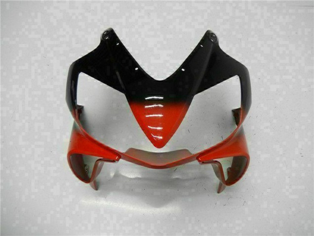 Lojas Kits Carenagem Moto Honda CBR600 F4i 2001-2003 - Vermelho Preto Brilhante