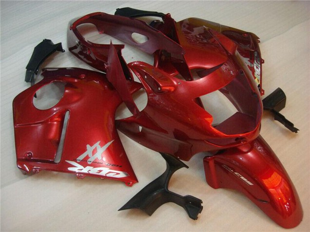 Lojas Carenagem Moto Honda CBR1100XX Blackbird 1996-2007 - Vermelho