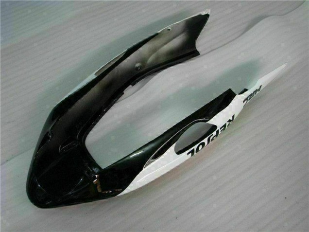 Lojas Carenagens Moto Honda CBR1100XX Blackbird 1996-2007 - Branco Preto Brilhante Repsol