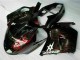 Lojas Kit Carenagens Moto Honda CBR1100XX Blackbird 1996-2007 - Preto Brilhante Vermelho Chama