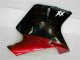 Lojas Kit Carenagens Moto Honda CBR1100XX Blackbird 1996-2007 - Preto Brilhante Vermelho Chama