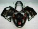 Lojas Kit Carenagens Moto Honda CBR1100XX Blackbird 1996-2007 - Preto Brilhante Vermelho Chama