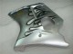 Lojas Carenagem Moto Honda CBR1100XX Blackbird 1996-2007 - Prata Preto Chama