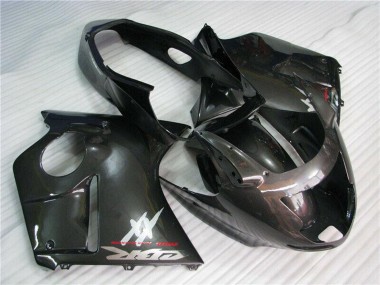 Lojas Kit Carenagens Moto Honda CBR1100XX Blackbird 1996-2007 - Preto Brilhante