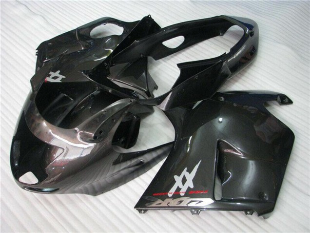 Lojas Kit Carenagens Moto Honda CBR1100XX Blackbird 1996-2007 - Preto Brilhante