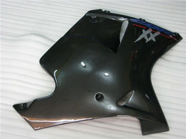 Lojas Kit Carenagens Moto Honda CBR1100XX Blackbird 1996-2007 - Preto Brilhante