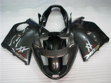 Lojas Kit Carenagens Moto Honda CBR1100XX Blackbird 1996-2007 - Preto Brilhante