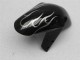 Lojas Carenagens Moto Suzuki GSXR 600/750 2001-2003 - Preto Brilhante Prata Chama