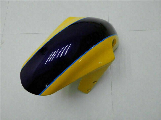 Lojas Carenagens Moto Suzuki GSXR 600/750 2001-2003 - Amarelo Azul Escuro Preto Brilhante