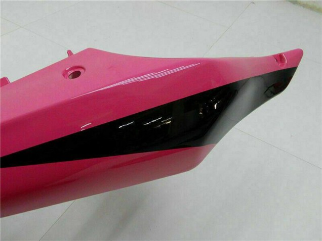 Lojas Carenagens Moto Suzuki GSXR 600/750 2001-2003 - Rosa Prata Preto Brilhante