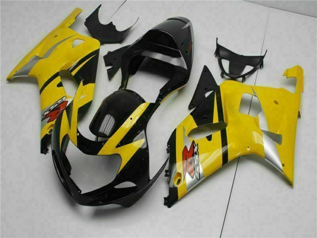 Lojas Carenagens Moto Suzuki GSXR 600/750 2001-2003 - Amarelo Preto