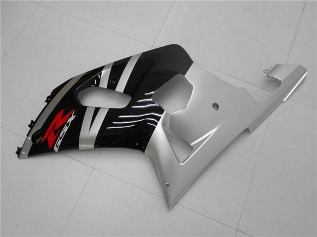 Lojas Carenagens Moto Suzuki GSXR 600/750 2001-2003 - Prata Preto Brilhante Vermelho
