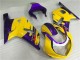 Lojas Carenagens Moto Suzuki GSXR 600/750 2001-2003 - Amarelo Roxo