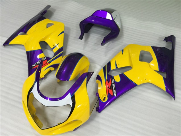 Lojas Carenagens Moto Suzuki GSXR 600/750 2001-2003 - Amarelo Roxo