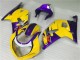 Lojas Carenagens Moto Suzuki GSXR 600/750 2001-2003 - Amarelo Roxo