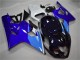 Lojas Carenagem Moto Suzuki GSXR 600/750 2004-2005 - Branco Azul Preto