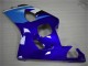 Lojas Carenagem Moto Suzuki GSXR 600/750 2004-2005 - Branco Azul Preto