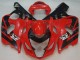 Lojas Carenagens Moto Suzuki GSXR 600/750 2004-2005 - Vermelho Preto