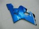 Lojas Carenagens Moto Suzuki GSXR 600/750 2004-2005 - Branco Azul Preto