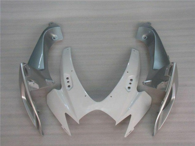 Lojas Carenagens Moto Suzuki GSXR 600/750 2006-2007 - Branco Prata