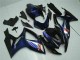 Lojas Carenagens Moto Suzuki GSXR 600/750 2006-2007 - Preto Brilhante Azul