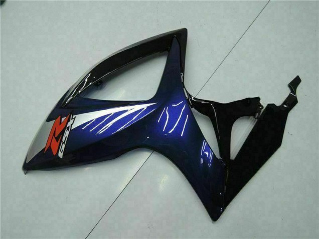 Lojas Carenagens Moto Suzuki GSXR 600/750 2006-2007 - Preto Brilhante Azul