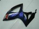 Lojas Carenagens Moto Suzuki GSXR 600/750 2006-2007 - Preto Brilhante Azul