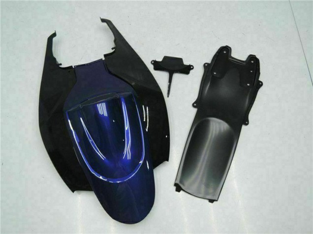 Lojas Carenagens Moto Suzuki GSXR 600/750 2006-2007 - Preto Brilhante Azul