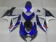 Lojas Carenagens Moto Suzuki GSXR 600/750 2006-2007 - Branco Azul Preto Vermelho